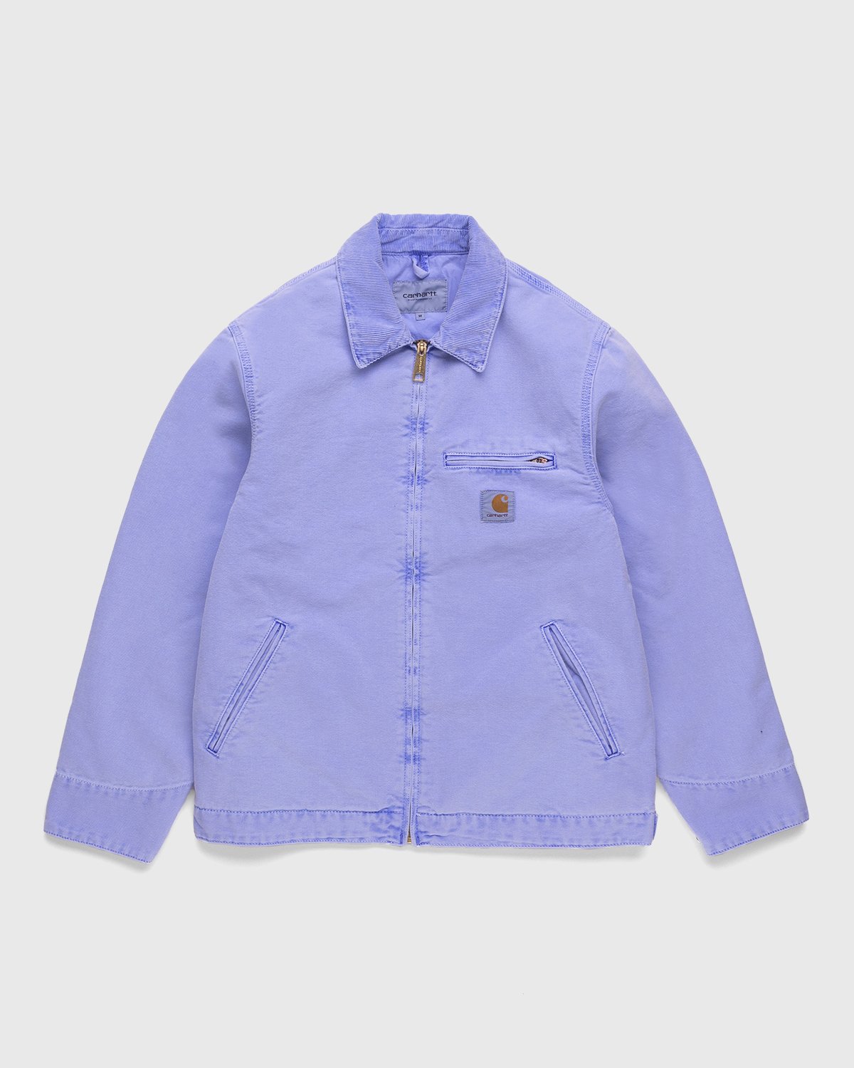 Carhartt WIP - Detroit Jacket Icy Water Faded - Clothing - Blue - Image 1