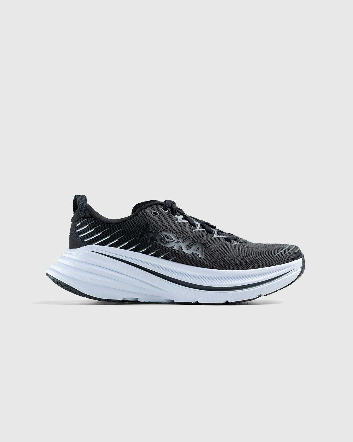 HOKA - Bondi X Black/White - Footwear - Black - Image 1