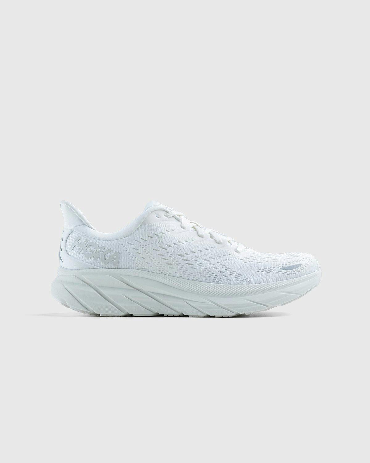 HOKA - Clifton 8 White / White - Footwear - White - Image 1
