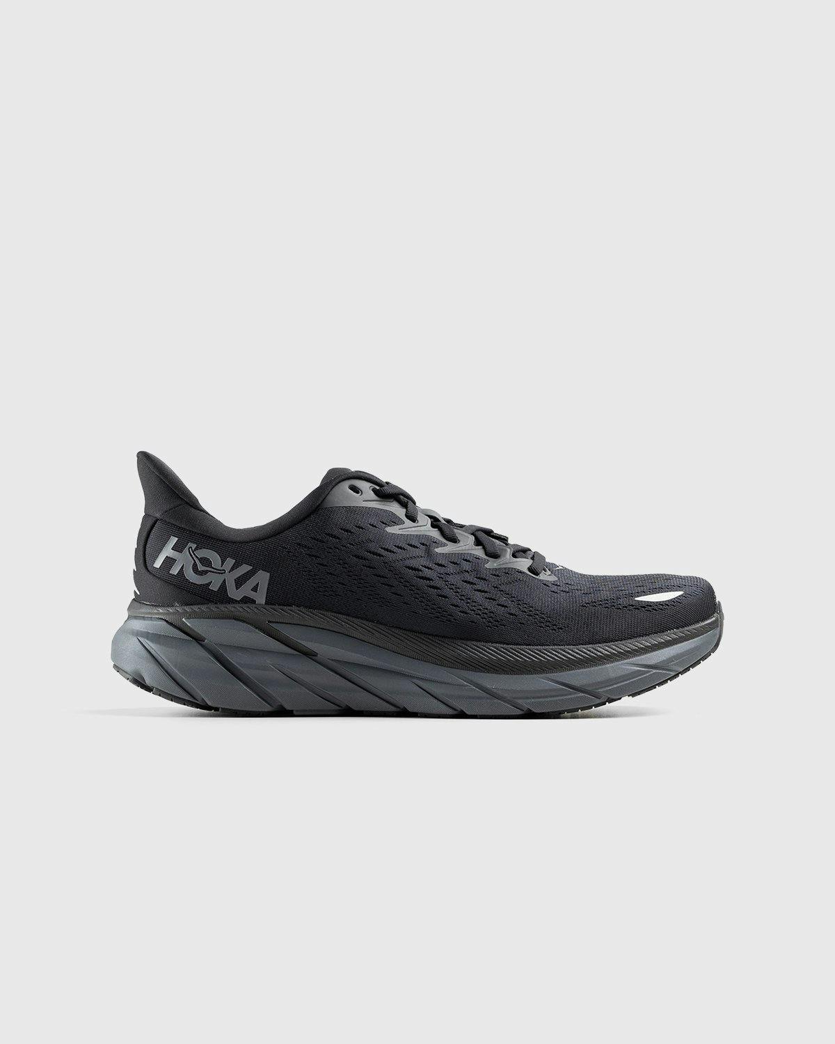 HOKA - Clifton 8 Black / Black - Footwear - Black - Image 1