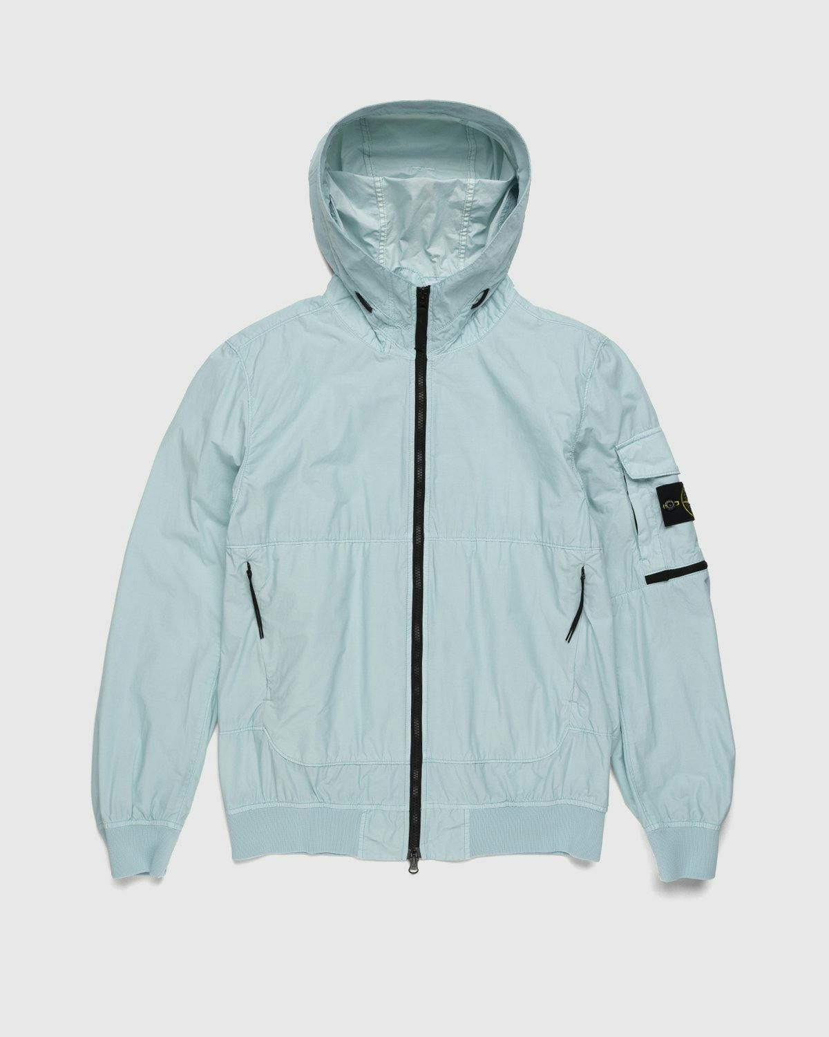 Stone Island - 40632 Nylon Shell Jacket Aqua - Clothing - Blue - Image 1