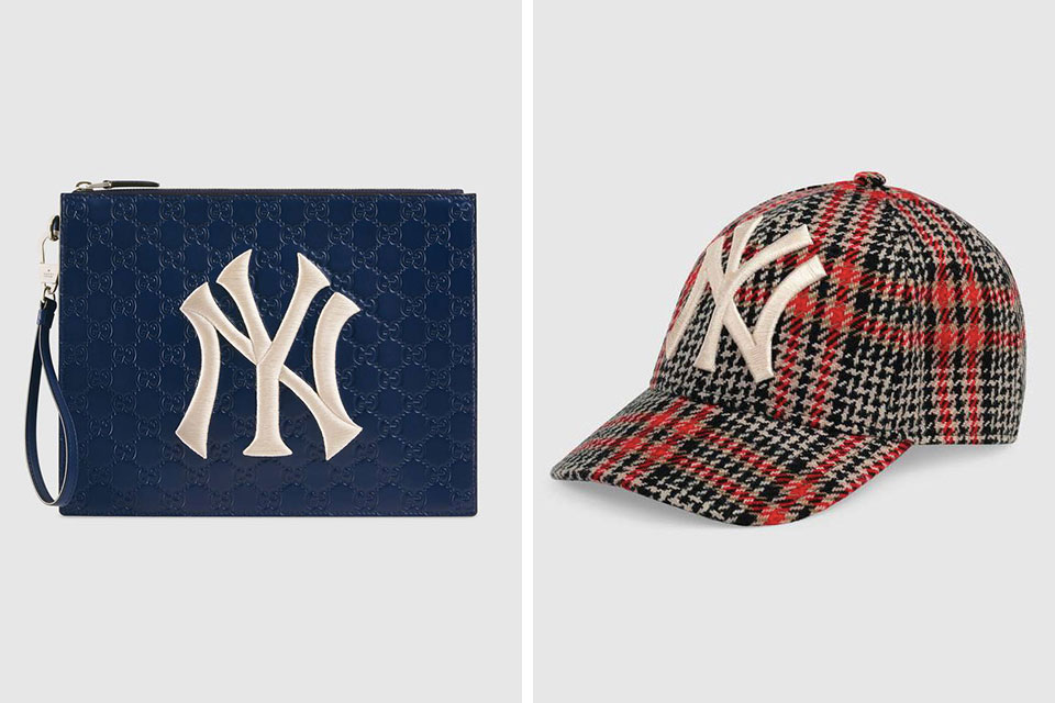 Gucci x NY Yankees Unisex Baseball Cap