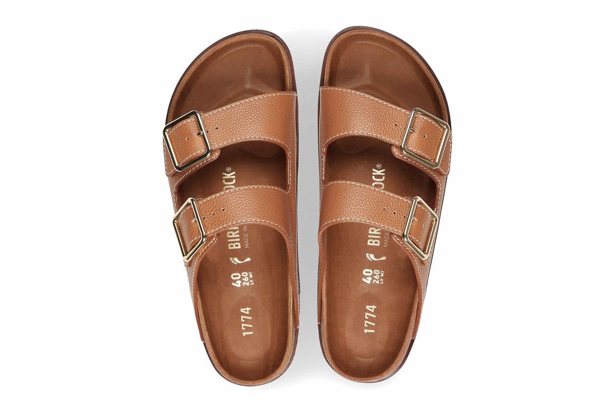 Birkenstock Sylt Padded Leather Sandals - Farfetch