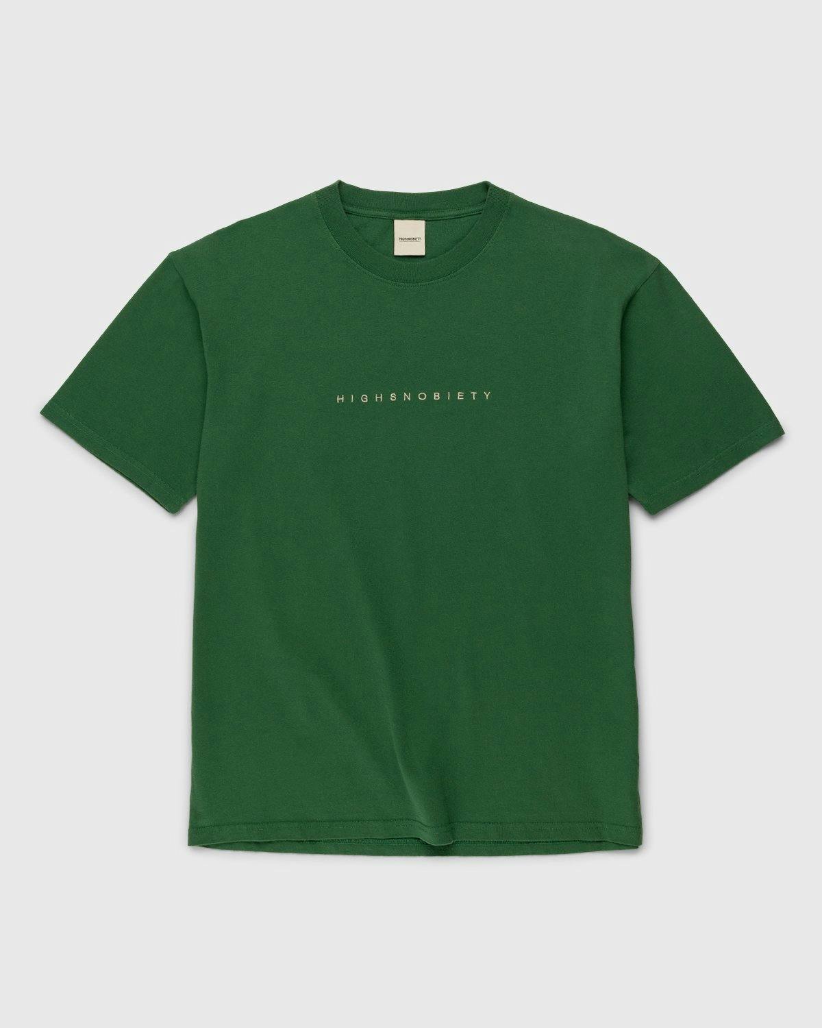 Highsnobiety - Staples T-Shirt Lush Green - Clothing - Green - Image 1