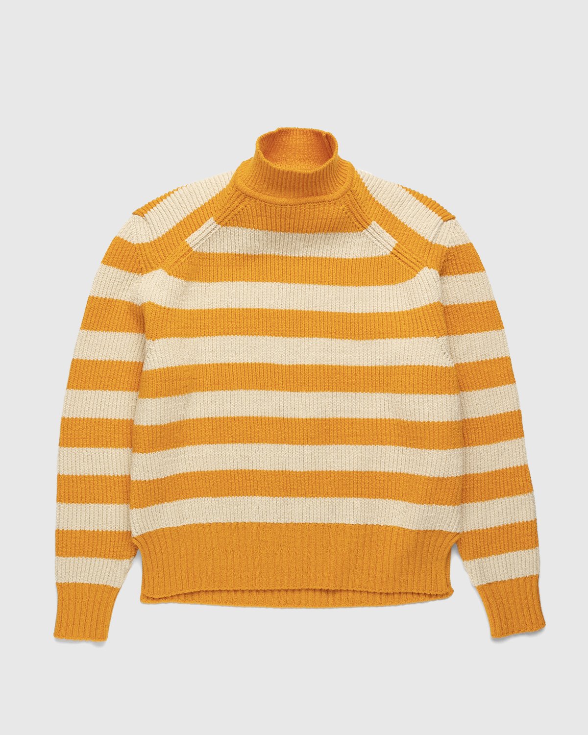 JACQUEMUS - La Maille Rayures Multi-Orange - Clothing - Yellow - Image 1