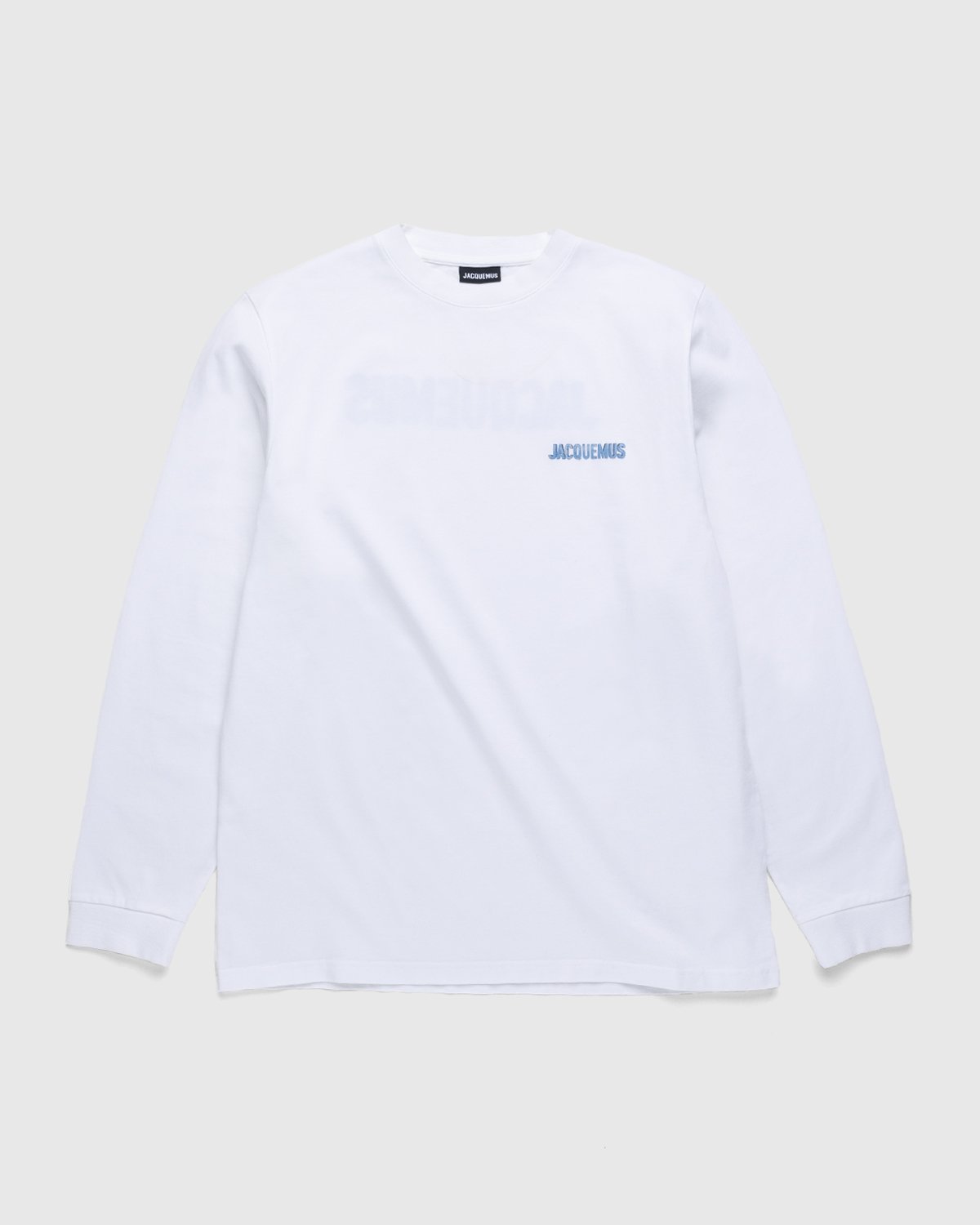 JACQUEMUS - Le T-Shirt Gelo Print Ice Jacquemus White - Clothing - White - Image 1