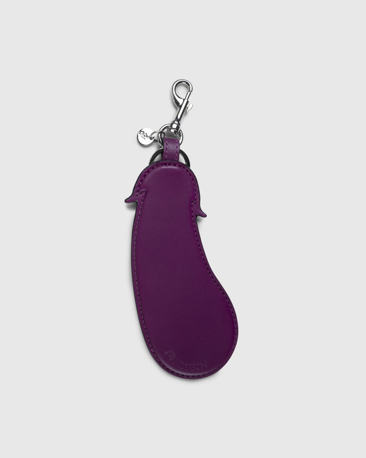 J.W. Anderson - Aubergine Keyring Purple - Accessories - Purple - Image 1