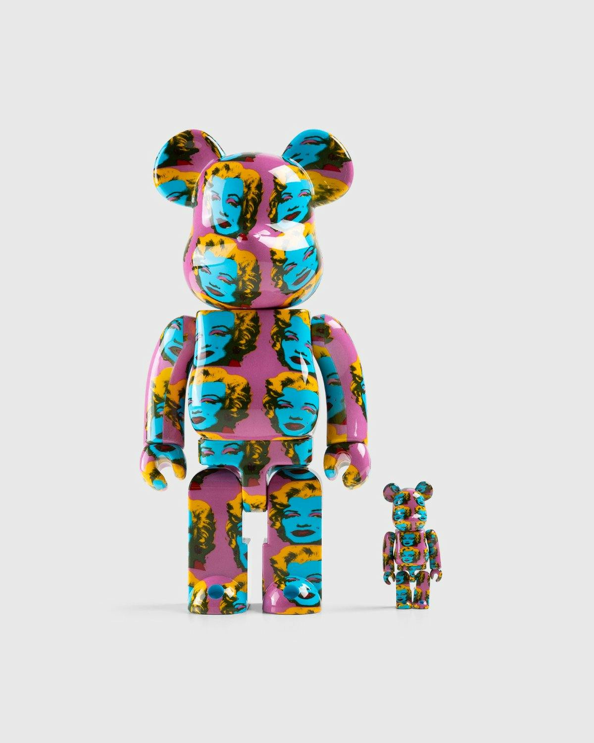 Medicom - Be@rbrick Andy Warhol's Marilyn Monroe 100% and 400% Set Multi - Lifestyle - Multi - Image 1