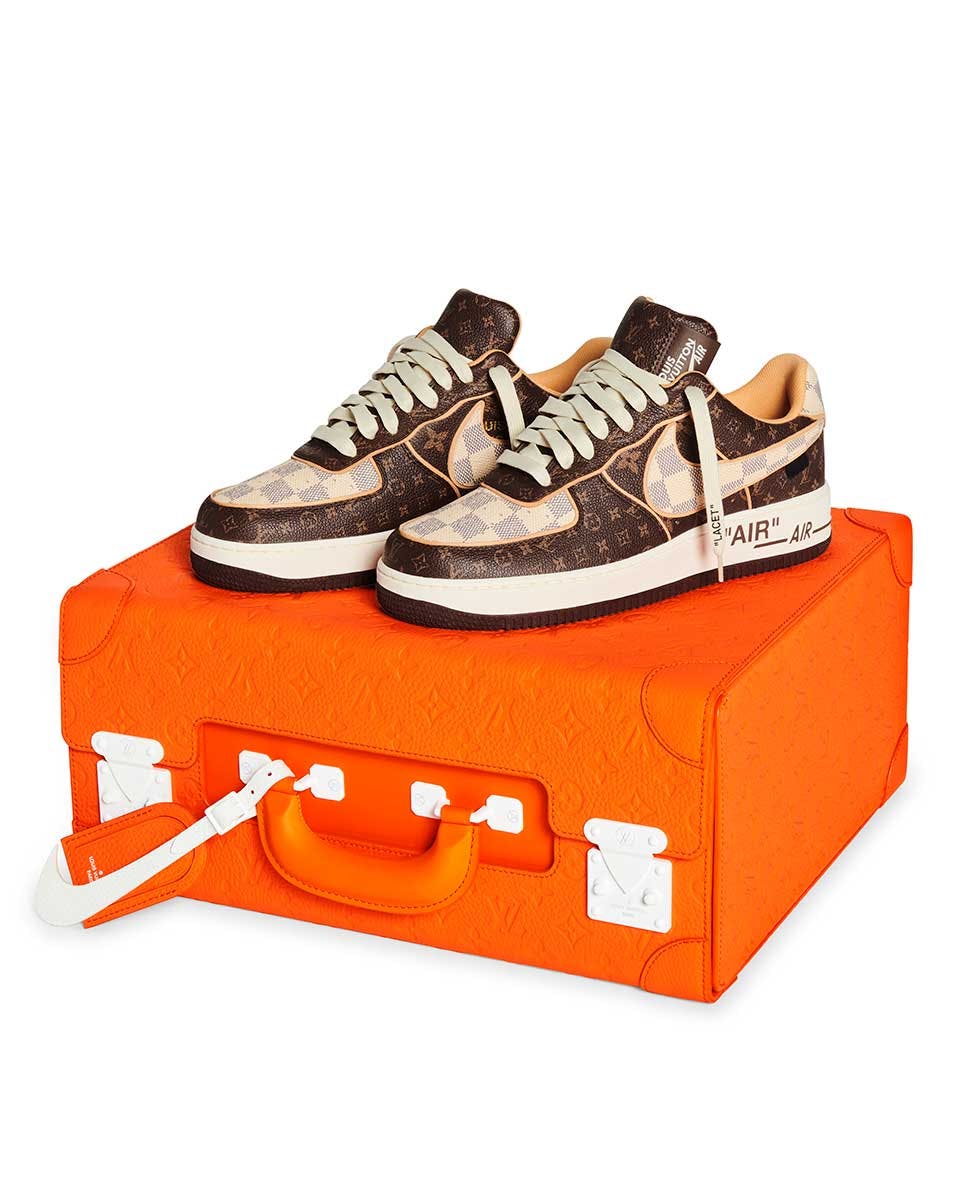 Virgil Abloh Nike x Louis Vuitton Air Force 1 Sneaker Auction Hits $25.3  Million - Bloomberg