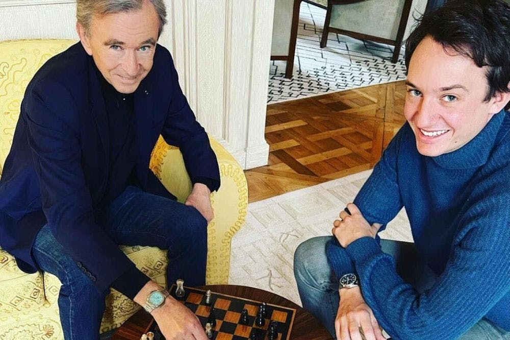 Bernard Arnault Flexes a Tiffany Blue Patek Philippe 5740