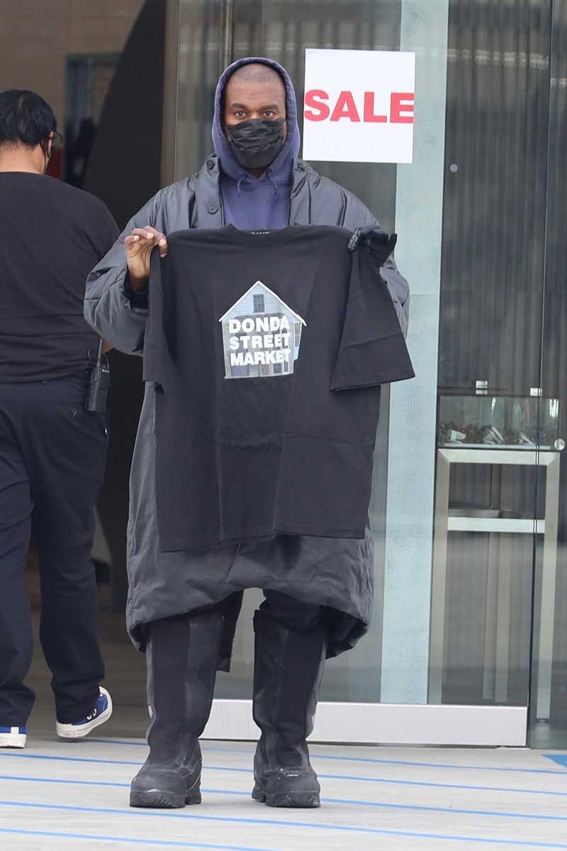 kanye west ye donda street market bootleg merch tee shirt designer buy online merch