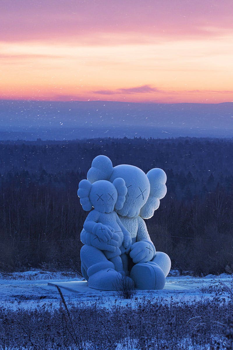 KAWS:HOLIDAY' Makes Its 8th Stop at Changbai Mountain