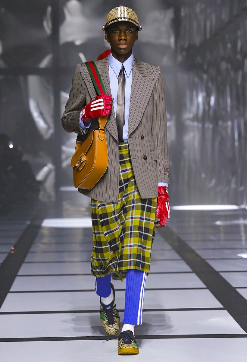 Gucci's adidas Collab Revealed in FW22 Collection Runway Show