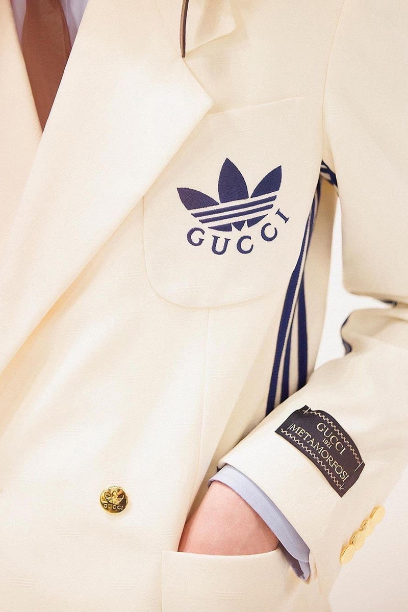 adidas gucci collaboration collection release date info buy price samba sneakers shoes clothing suit