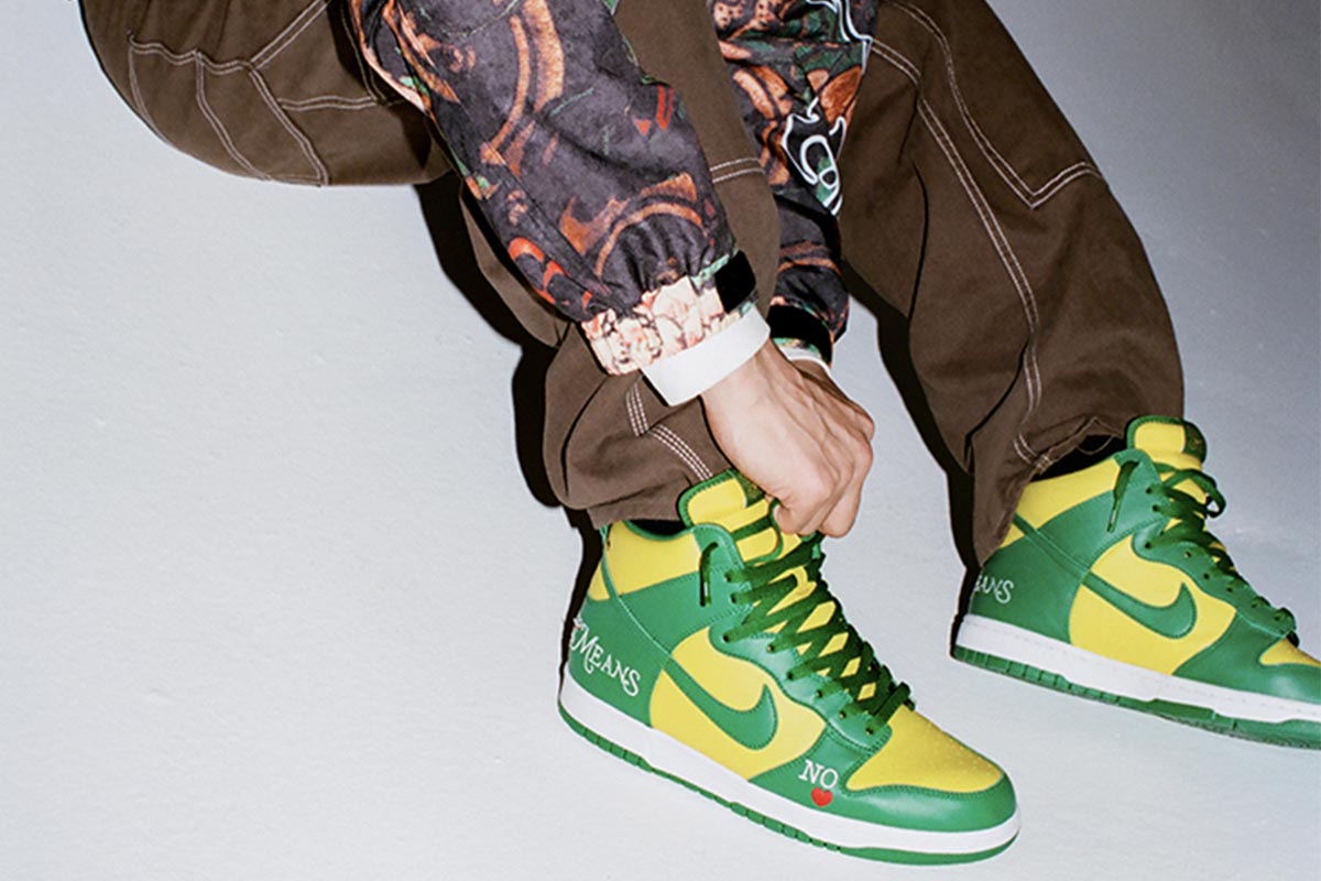 Supreme x Nike SB Dunk High By Any Means Release Date - SBD