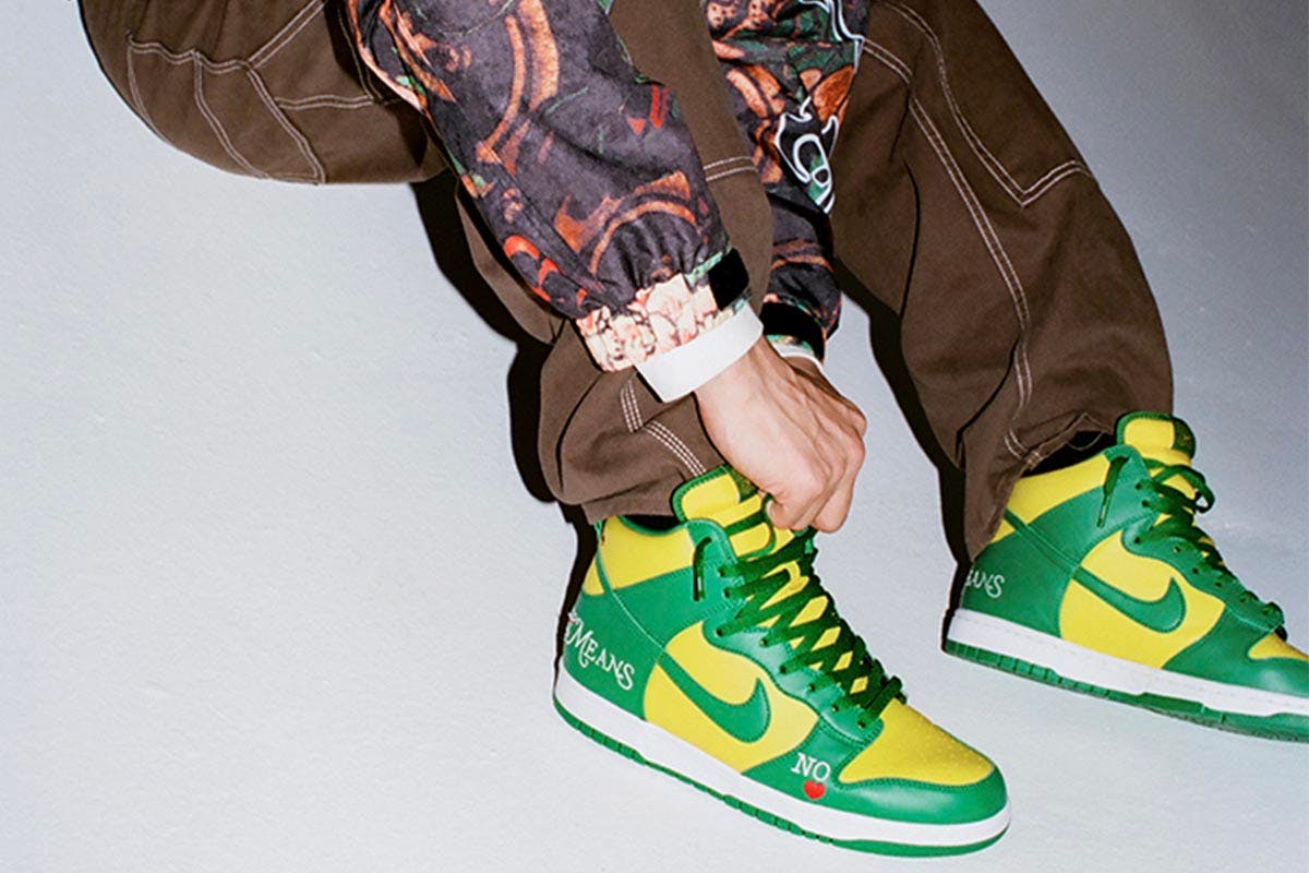 Supreme x Nike SB Dunk High By Any Means Release Date - SBD