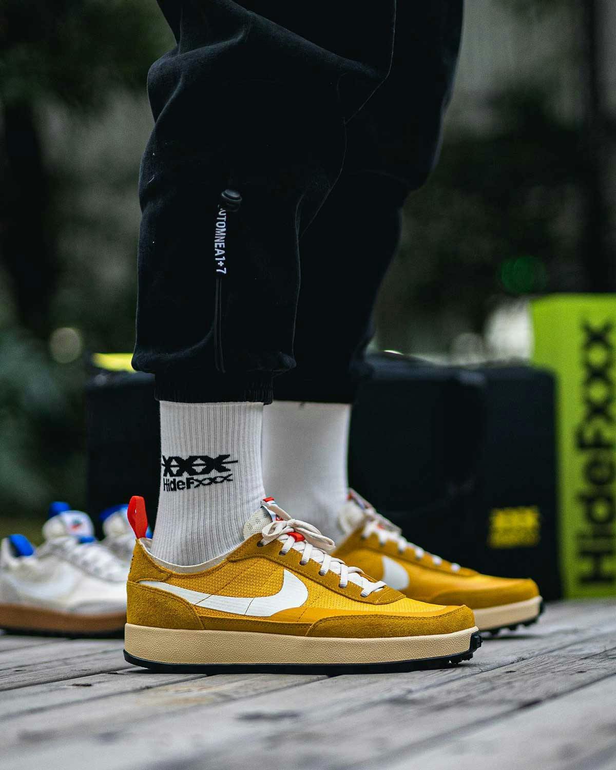 Tom Sachs x NikeCraft General Purpose Shoe Yellow First Look