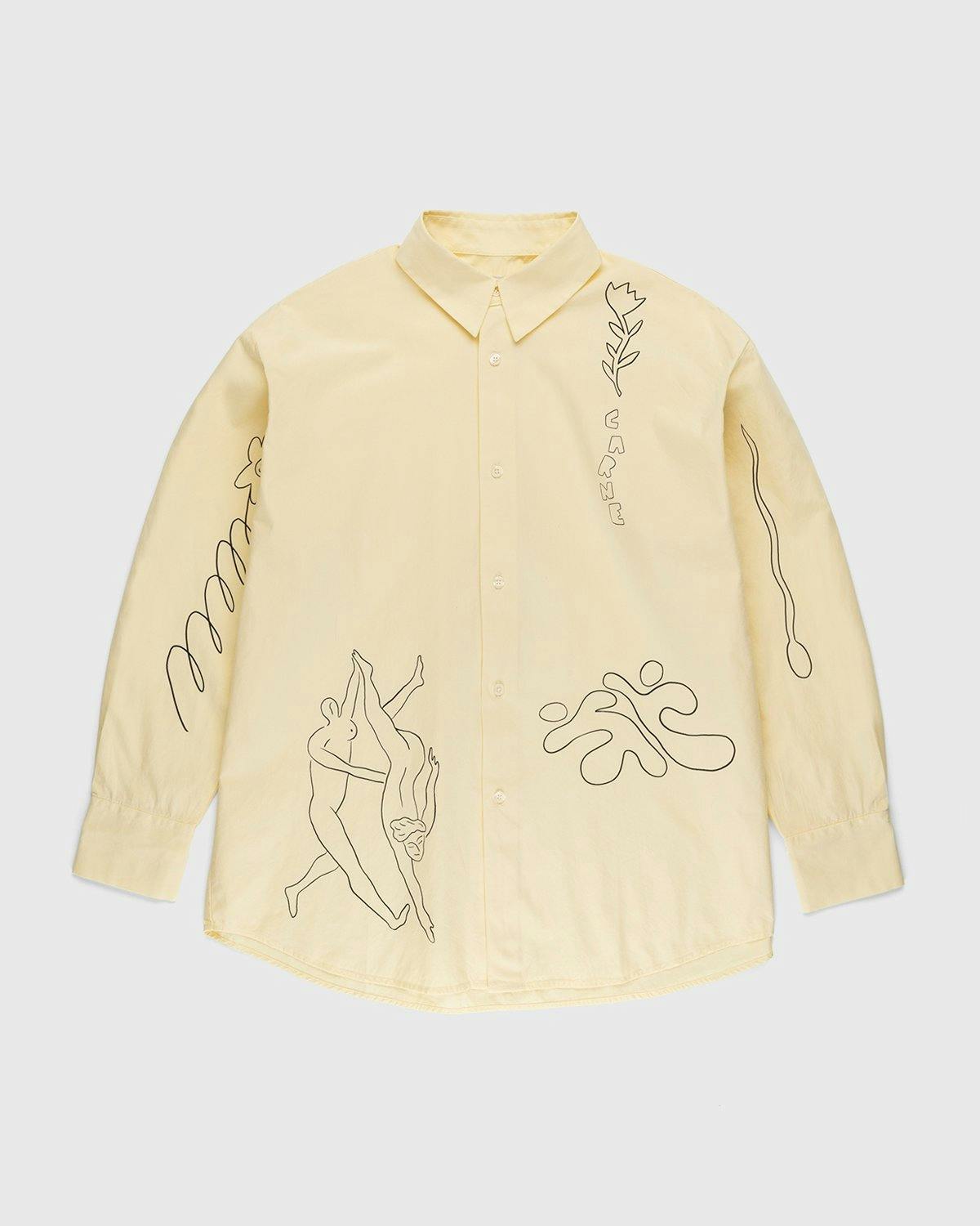 Carne Bollente - Dancing Keen Shirt Butter Yellow - Clothing - Beige - Image 1