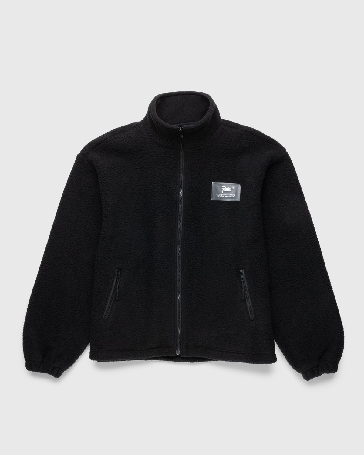 Patta - Sherling Fleece Jacket Black - Clothing - Black - Image 1