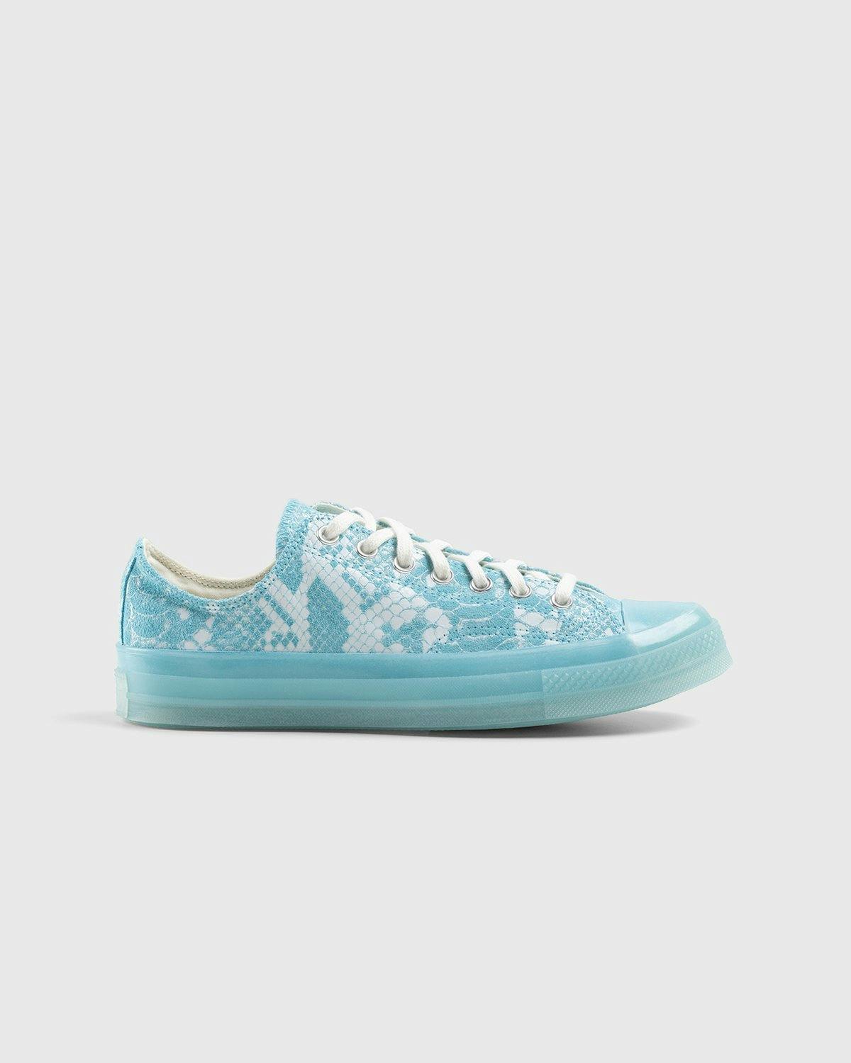 Converse x GOLF WANG - Chuck 70 Ox Python Vintage White Blue Topaz - Footwear - Blue - Image 1