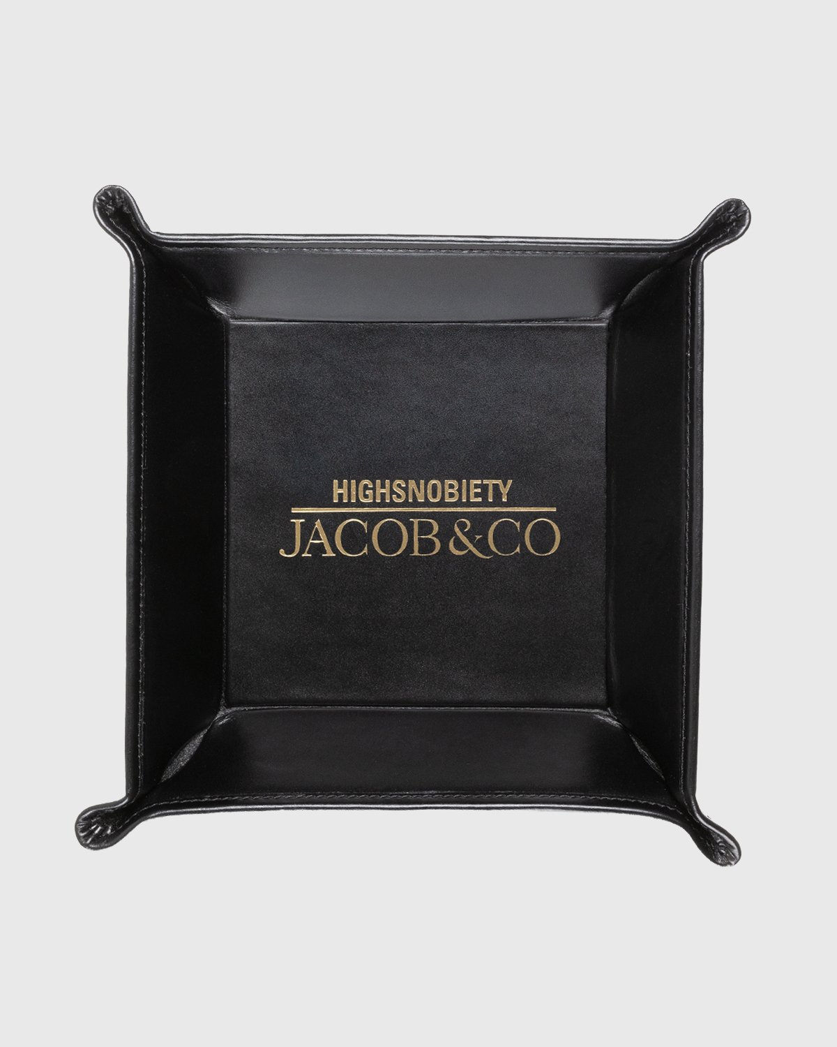 Jacob & Co. x Highsnobiety - Leather Key Tray Black - Lifestyle - Black - Image 1