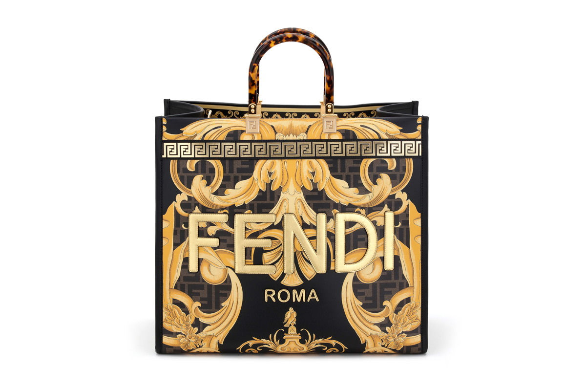 Fendace handbags from the Versace x Fendi Collaboration #fendi