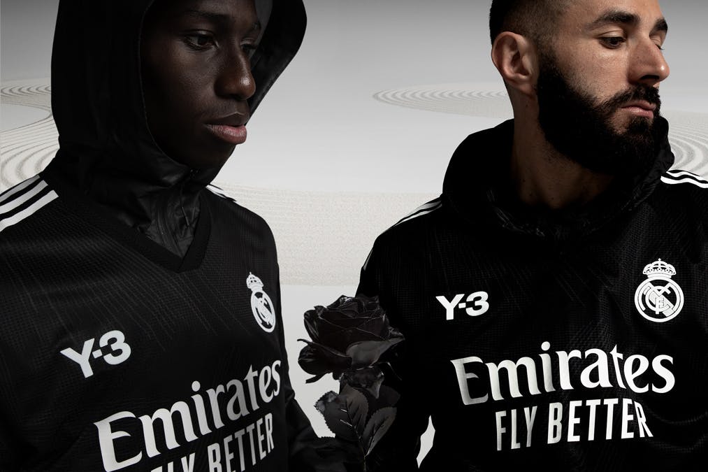 real madrid black jersey y3