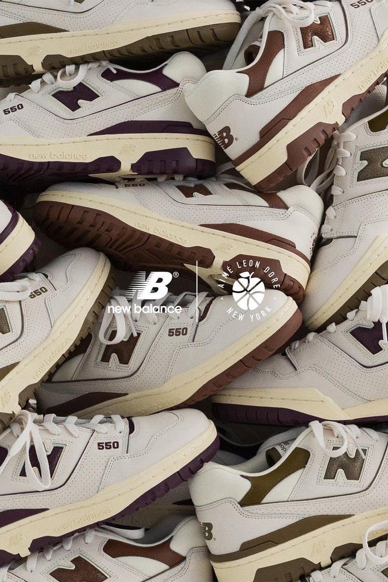 NEW BALANCE 550 AIME LEON DORE - BROWN