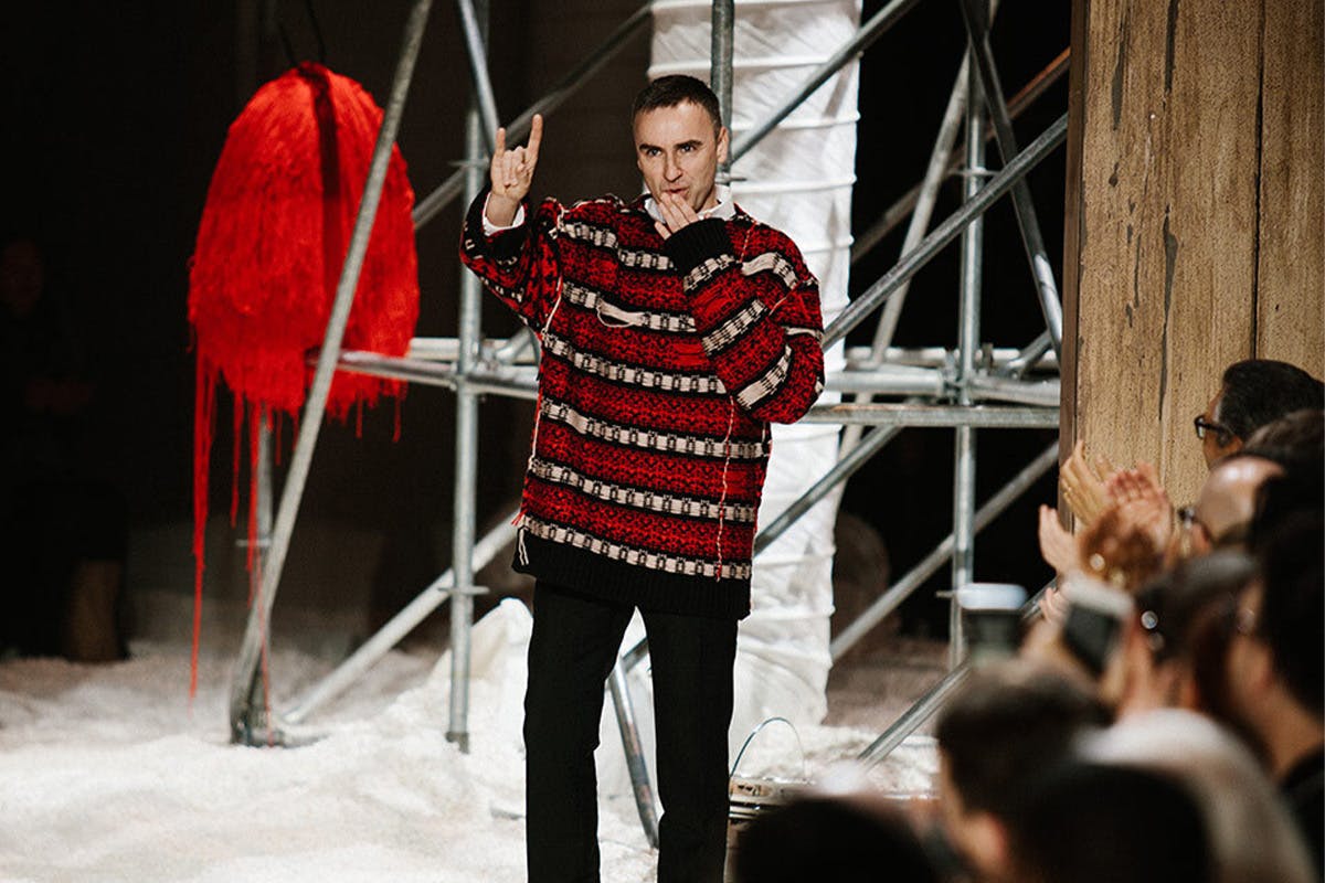 Vintage Raf Simons Sweaters: Best Archive Pieces at Resale