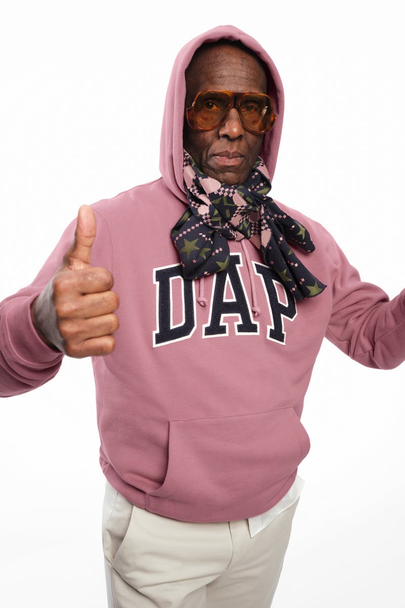 Dapper Dan and Gap “Dap Gap” Hoodie Collab