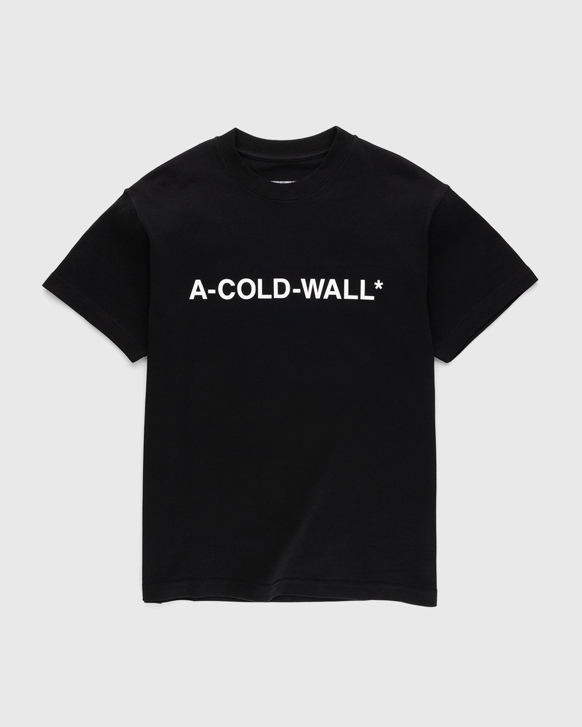 A-Cold-Wall* - Essential Logo T-Shirt Black - Clothing - Black - Image 1