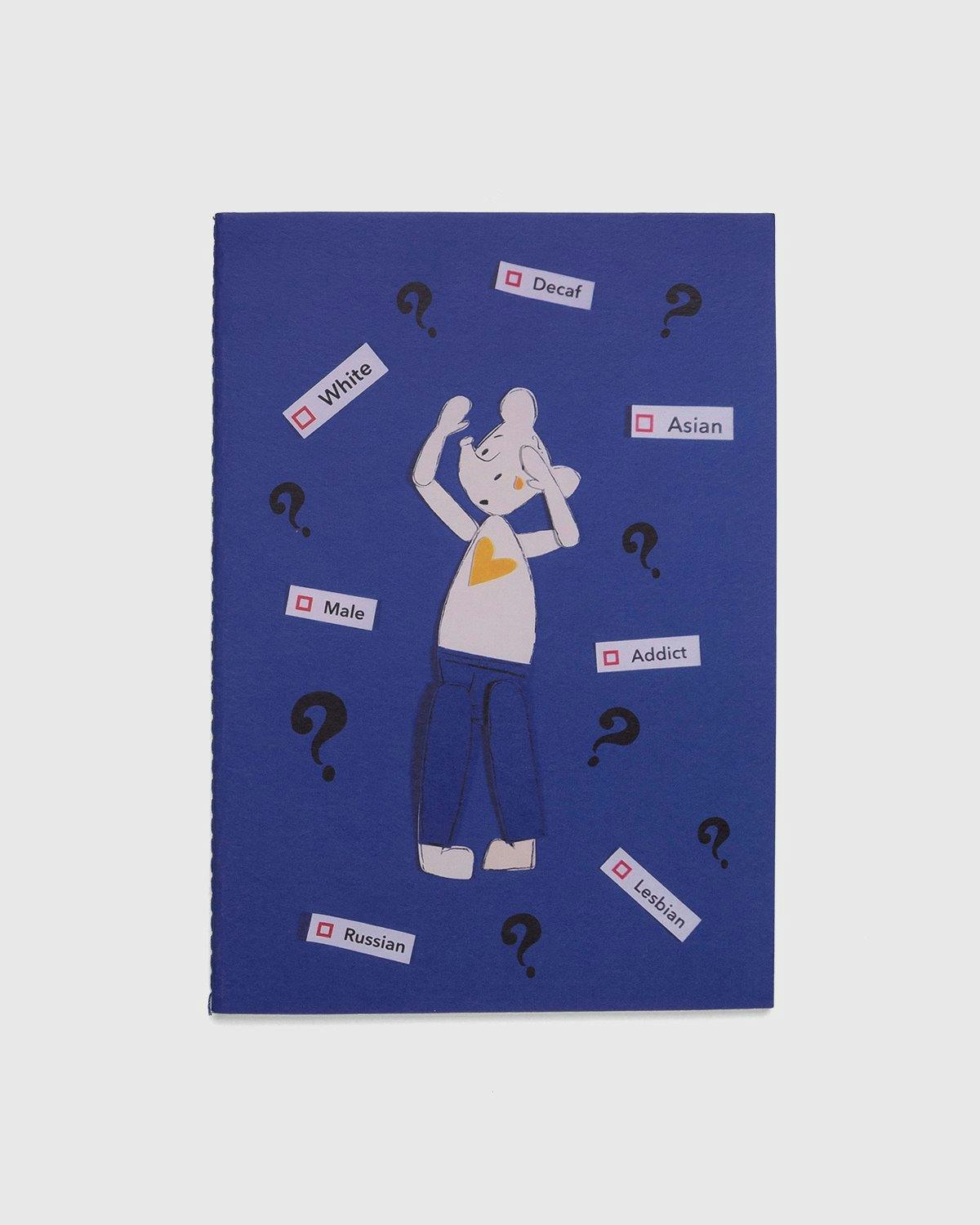 Simon Fujiwara x Highsnobiety - Who The Baer Notebook - Lifestyle - Blue - Image 1