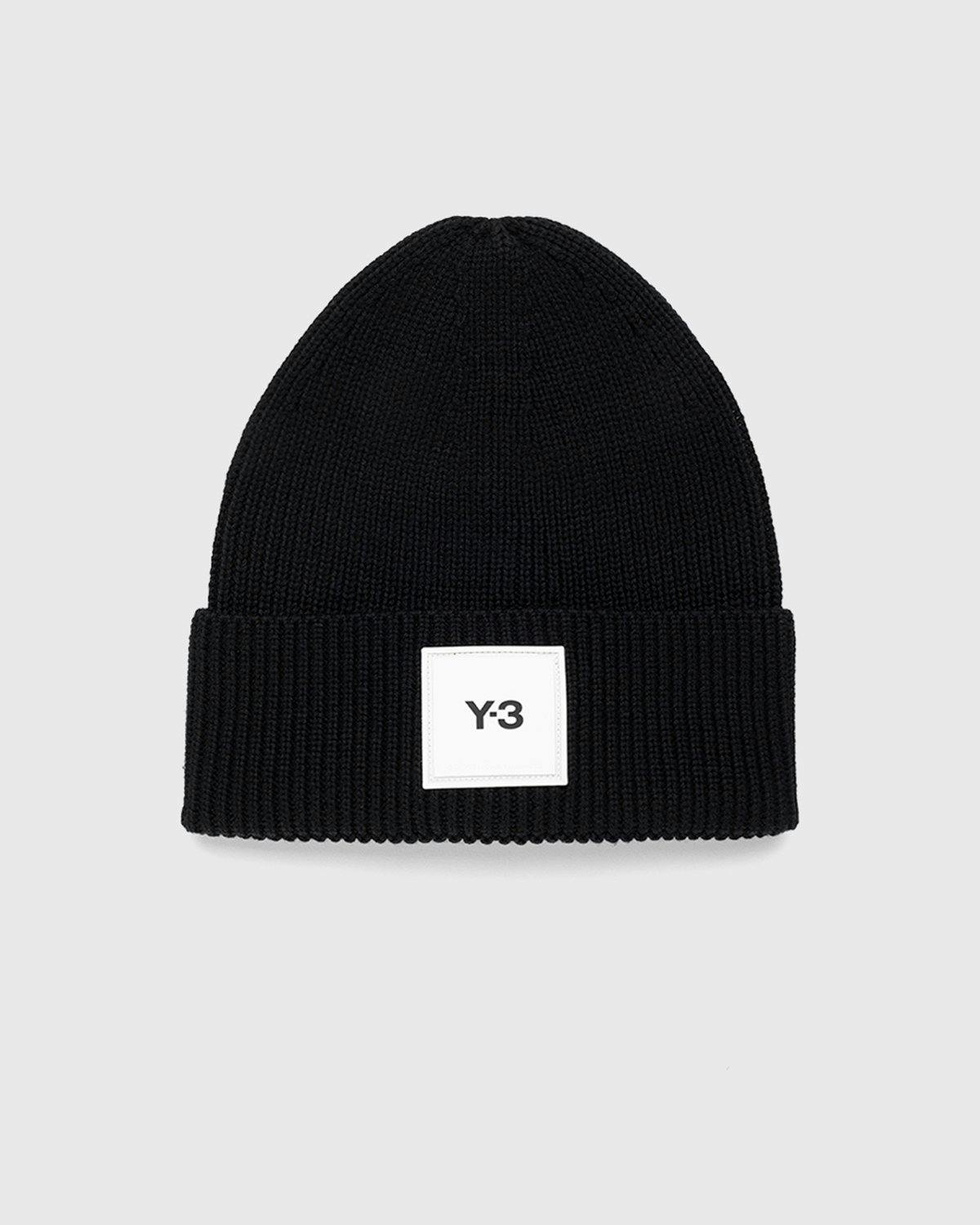 Y-3 - Classic Logo Beanie Black - Accessories - Black - Image 1