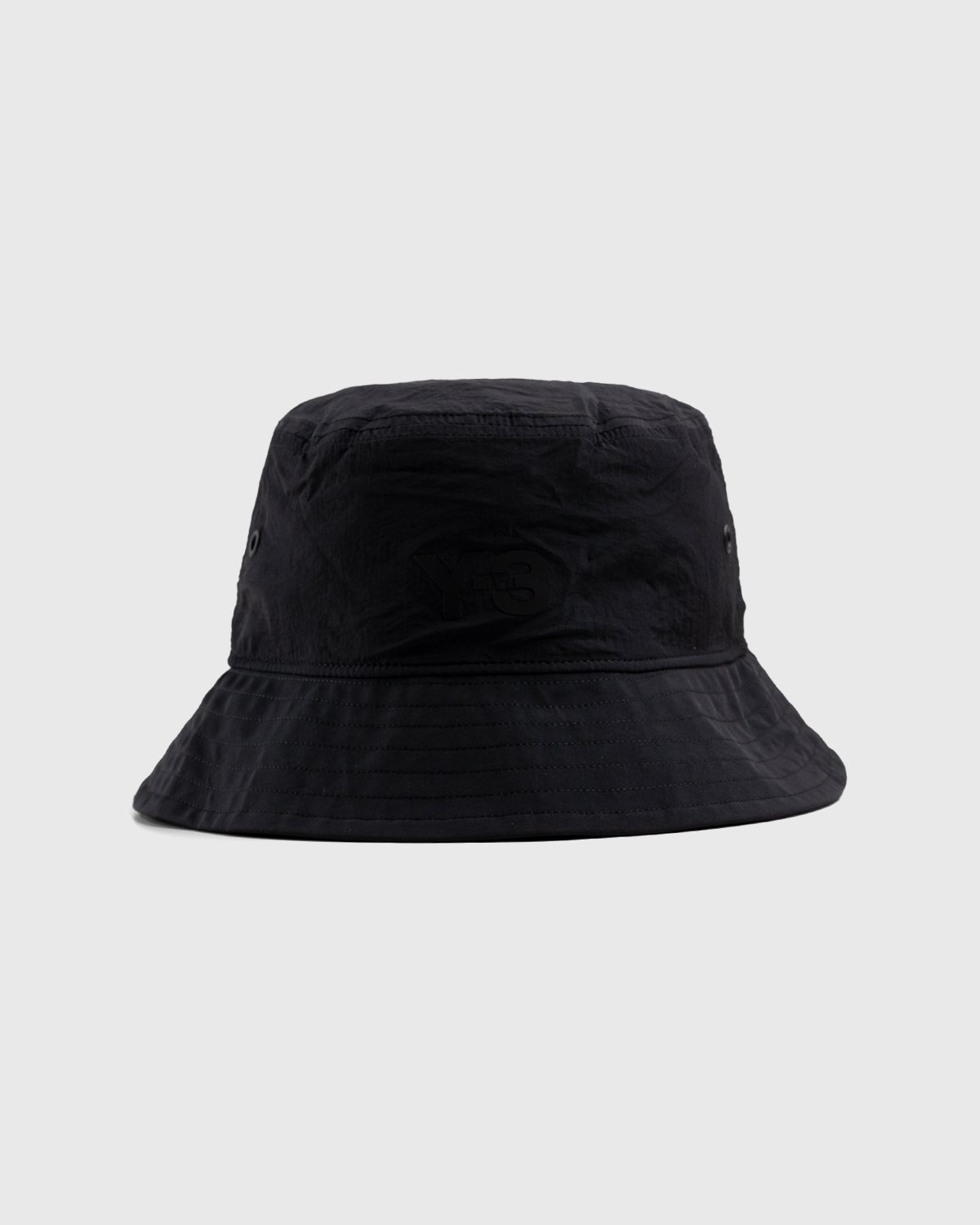 Y-3 - Logo Bucket Hat Black - Accessories - Black - Image 1