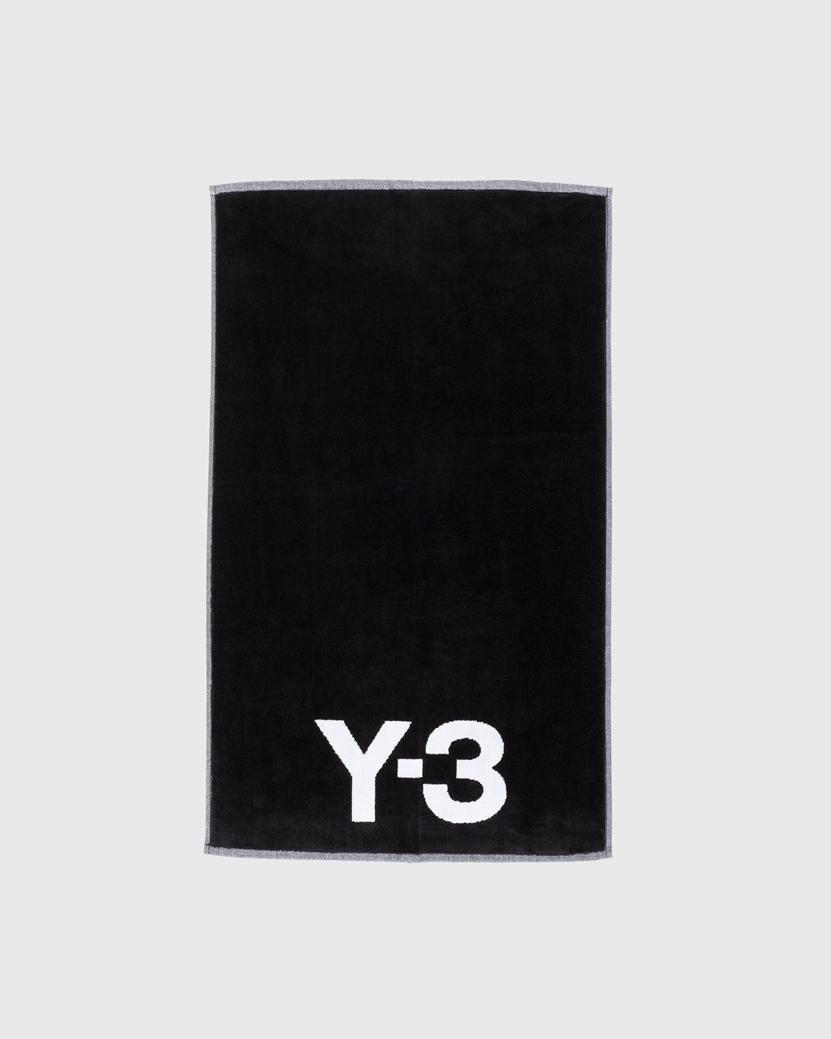 Y-3 - Logo Gym Towel Black/White - Lifestyle - Black - Image 1
