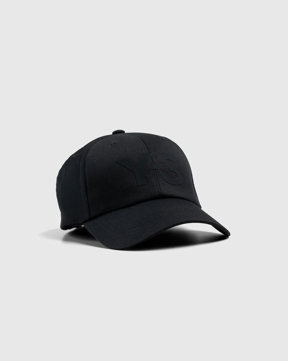 Y-3 - Logo Cap Black - Accessories - Black - Image 1