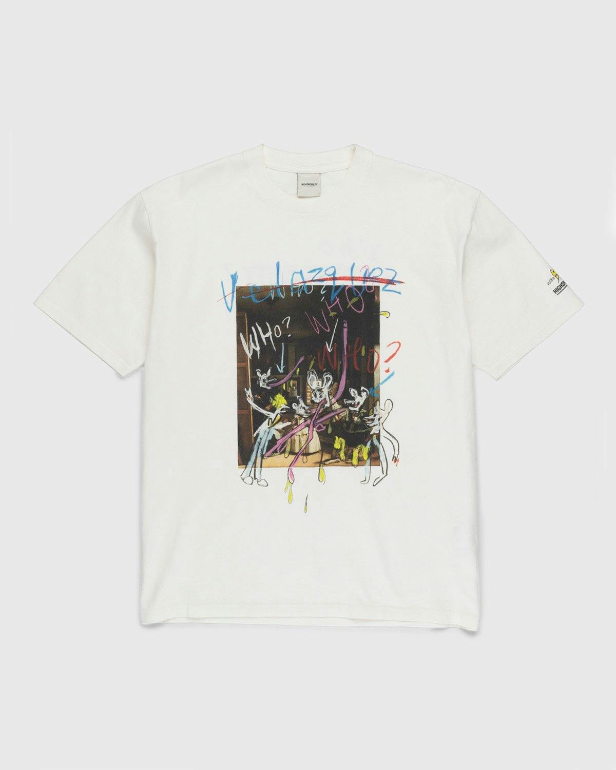 Simon Fujiwara x Highsnobiety - Las Meninas T-Shirt White - Clothing - White - Image 1