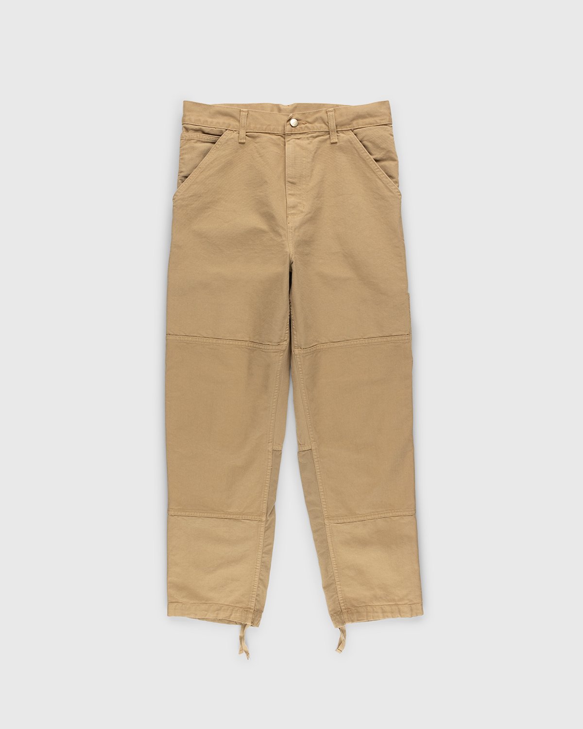 Carhartt WIP - Medley Pant Dusty Hamilton Brown Garment Dyed - Clothing - Brown - Image 1