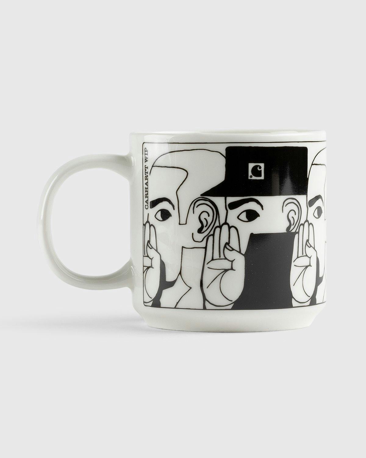 Carhartt WIP - Whisper Mug White Black - Lifestyle - White - Image 1