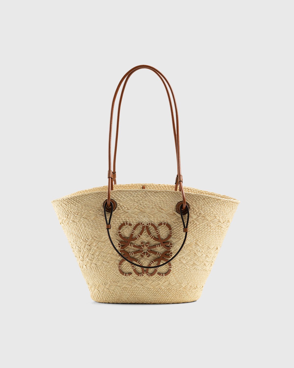 Loewe - Paula's Ibiza Anagram Basket Bag Natural/Tan - Accessories - Beige - Image 1
