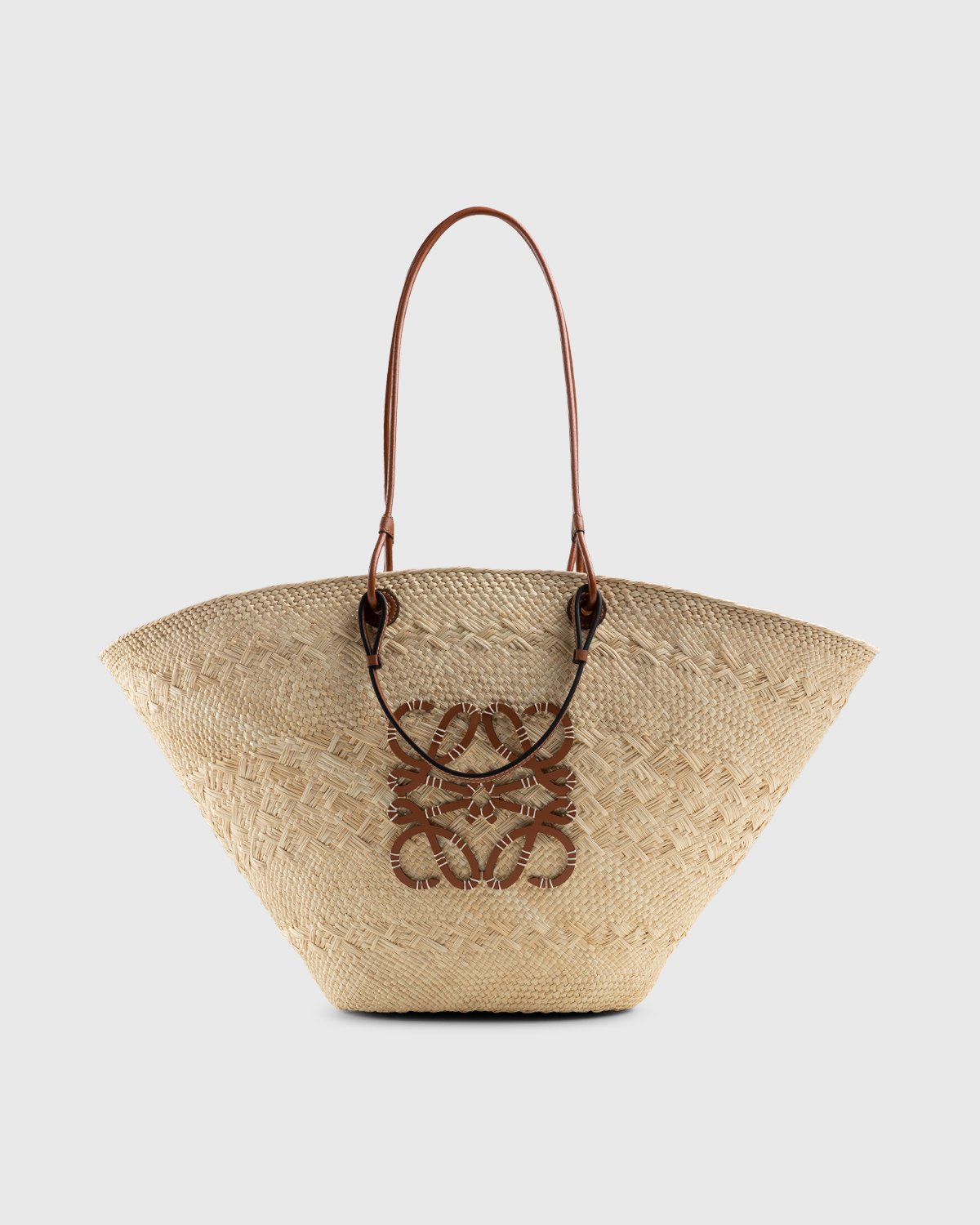 Loewe - Paula's Ibiza Large Anagram Basket Bag Natural/Tan - Accessories - Beige - Image 1