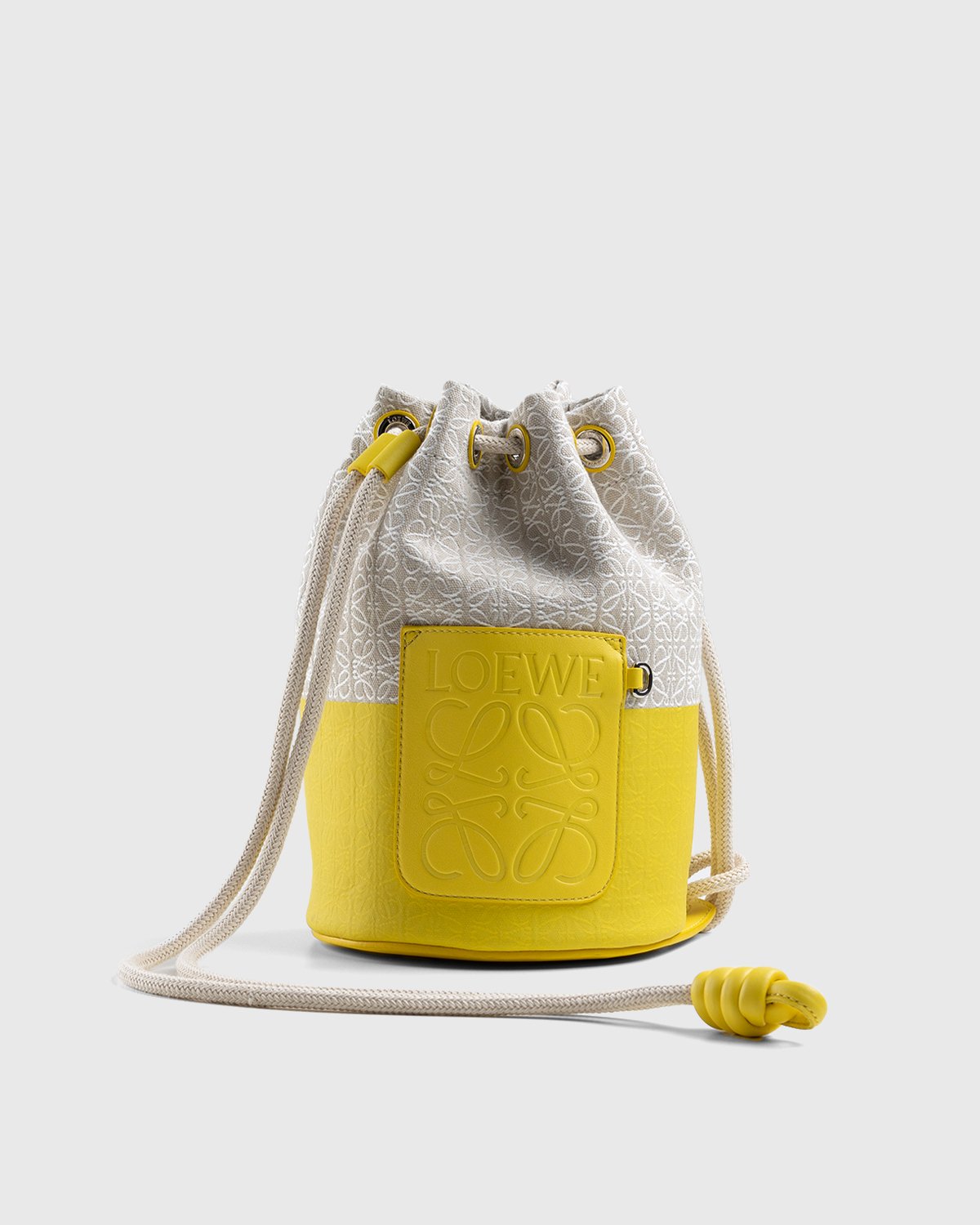 Loewe - Paula's Ibiza Small Sailor Bag Ecru/Lemon - Accessories - Yellow - Image 1