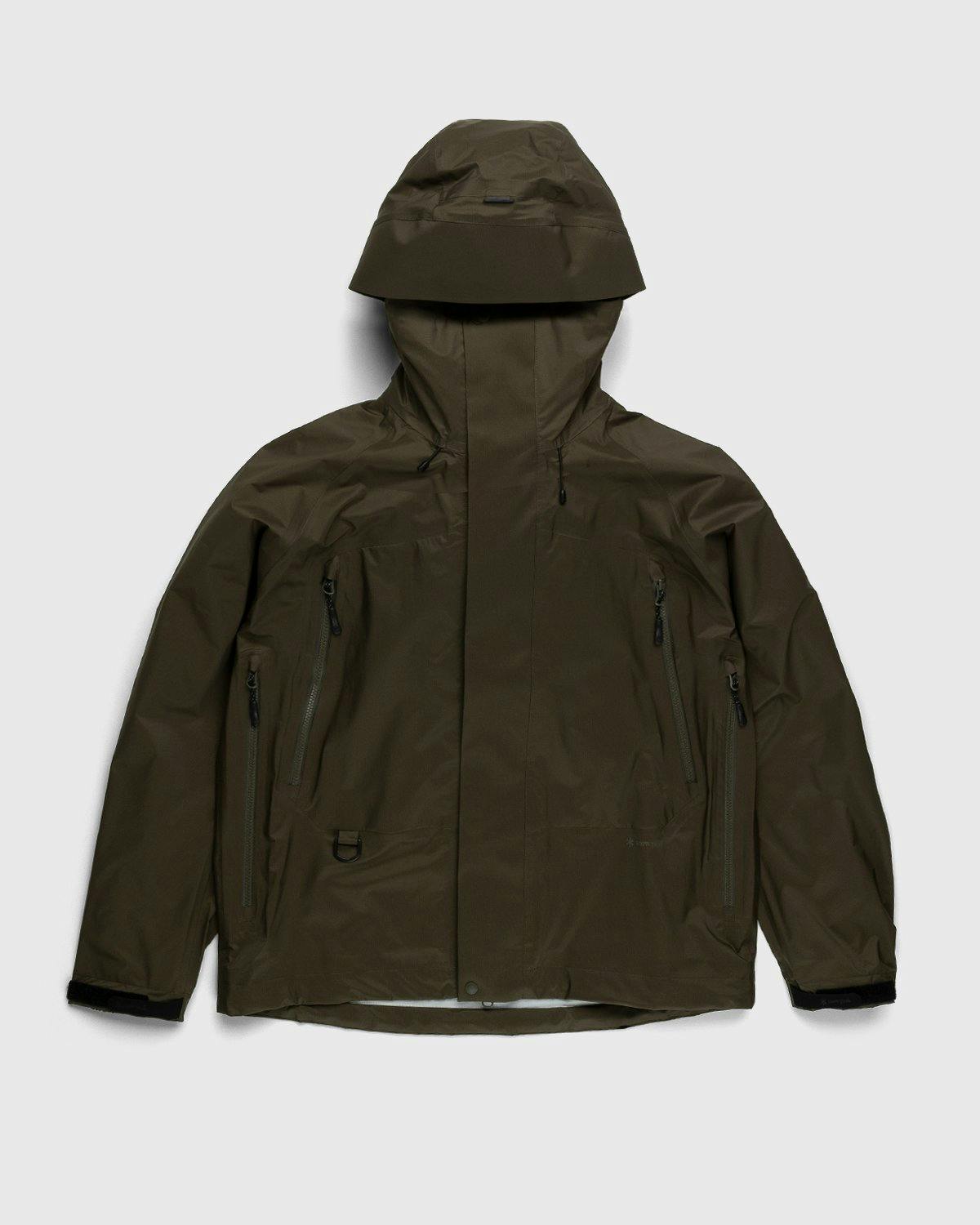 Snow Peak - 2.5 Layer Rain Jacket Green - Clothing - Green - Image 1