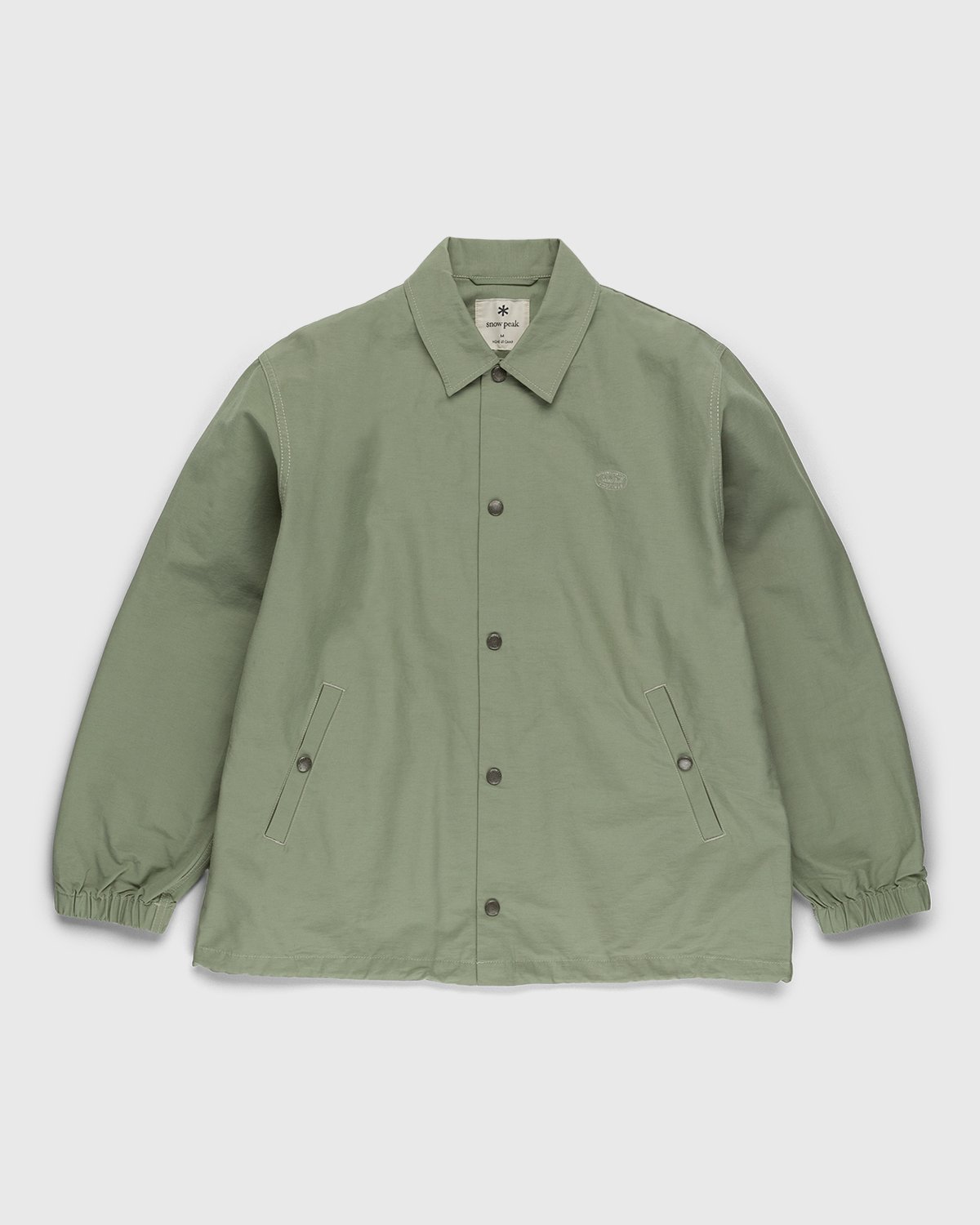 Snow Peak - Light Mountain Cloth Jacket Sage - Clothing - Green - Image 1