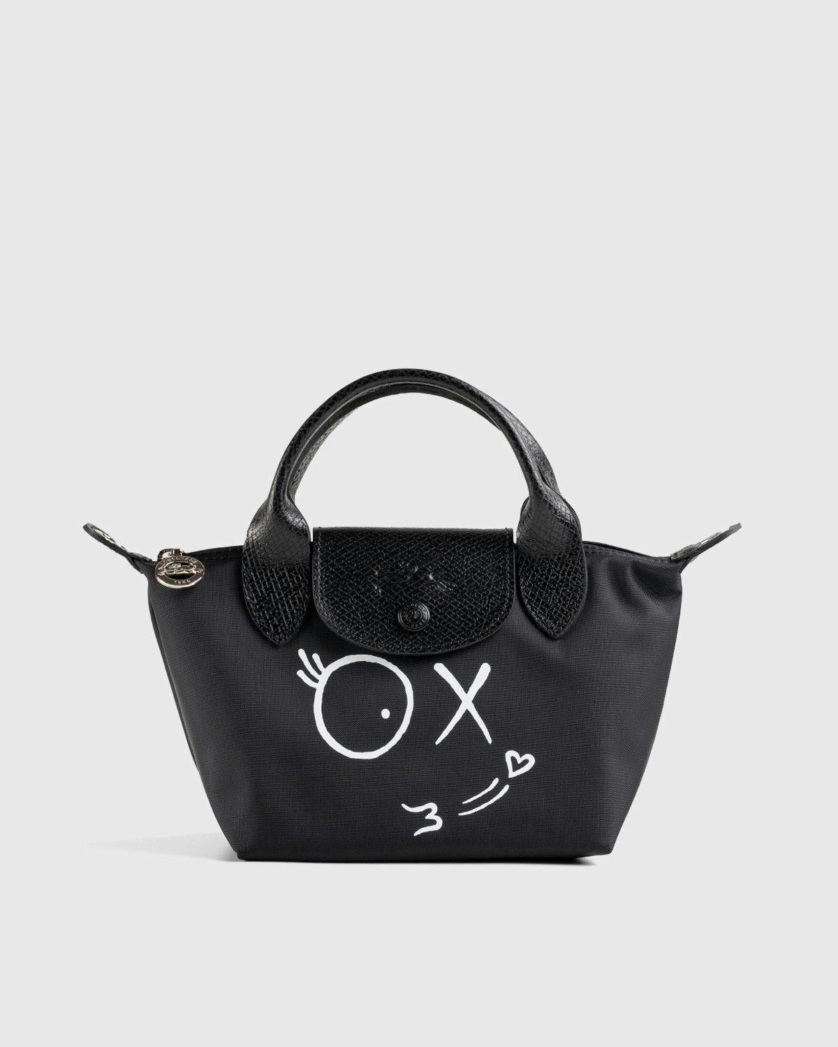 Longchamp x André Saraiva - Le Pliage André Top Handle Bag Black - Accessories - Black - Image 1