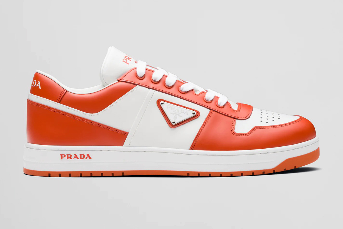 Zenuw Morse code Op grote schaal Prada's Downtown Sneakers Look Like Luxe Nike Air Force 1s
