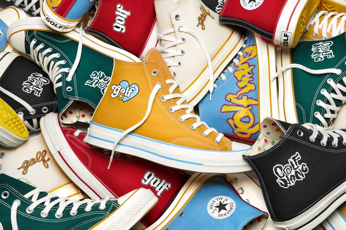 Tyler the Creator's GOLF WANG x Converse By You Chuck 70 Collab