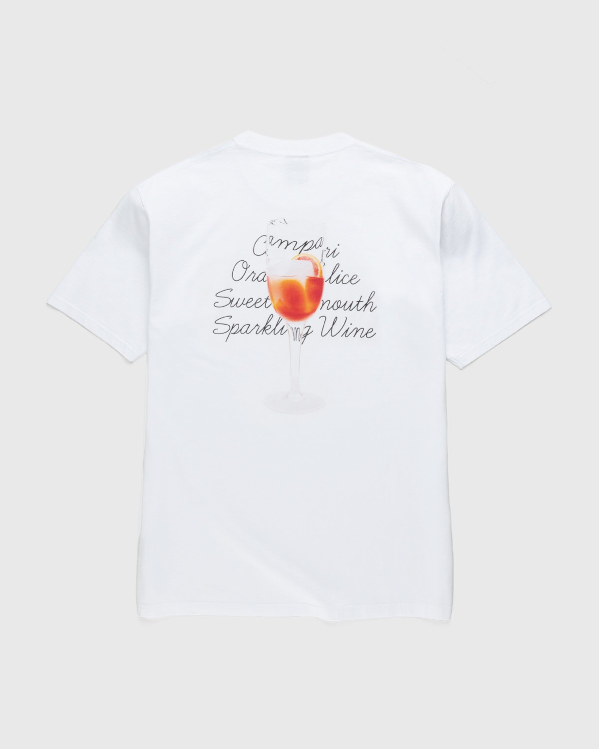 Bar Basso x Highsnobiety - Recipe T-Shirt White - Clothing - White - Image 1