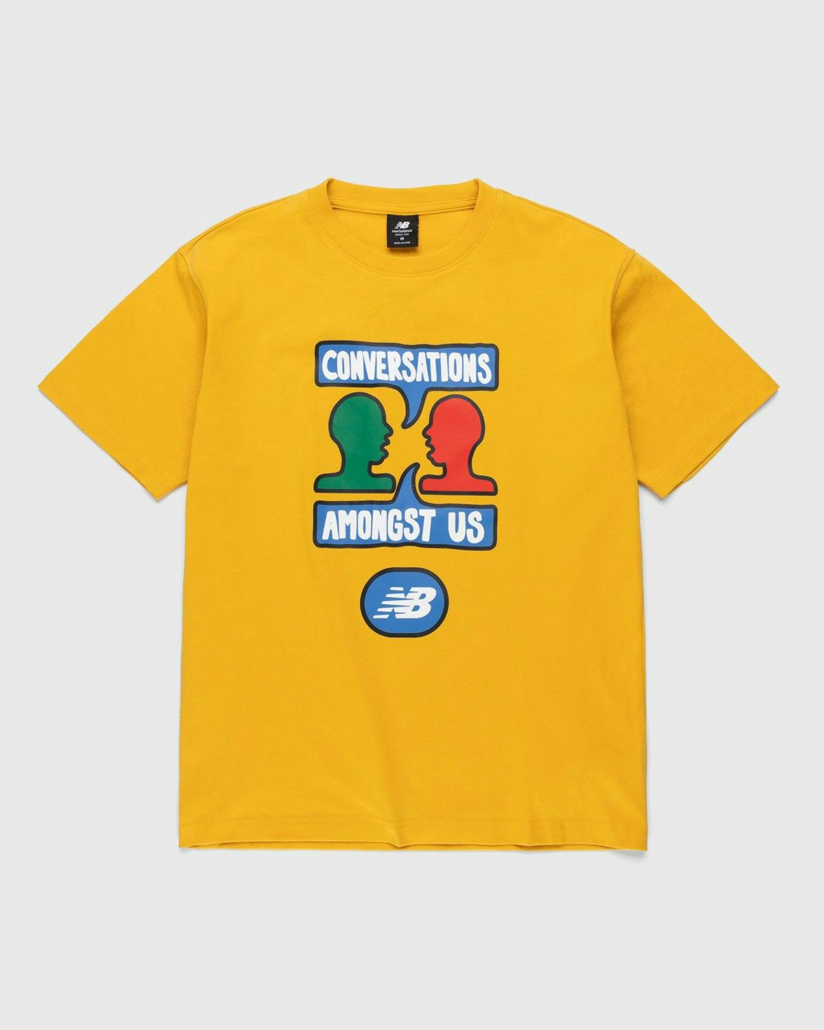 New Balance - Conversations Amongst Us T-Shirt Aspen Yellow - Clothing - Yellow - Image 1