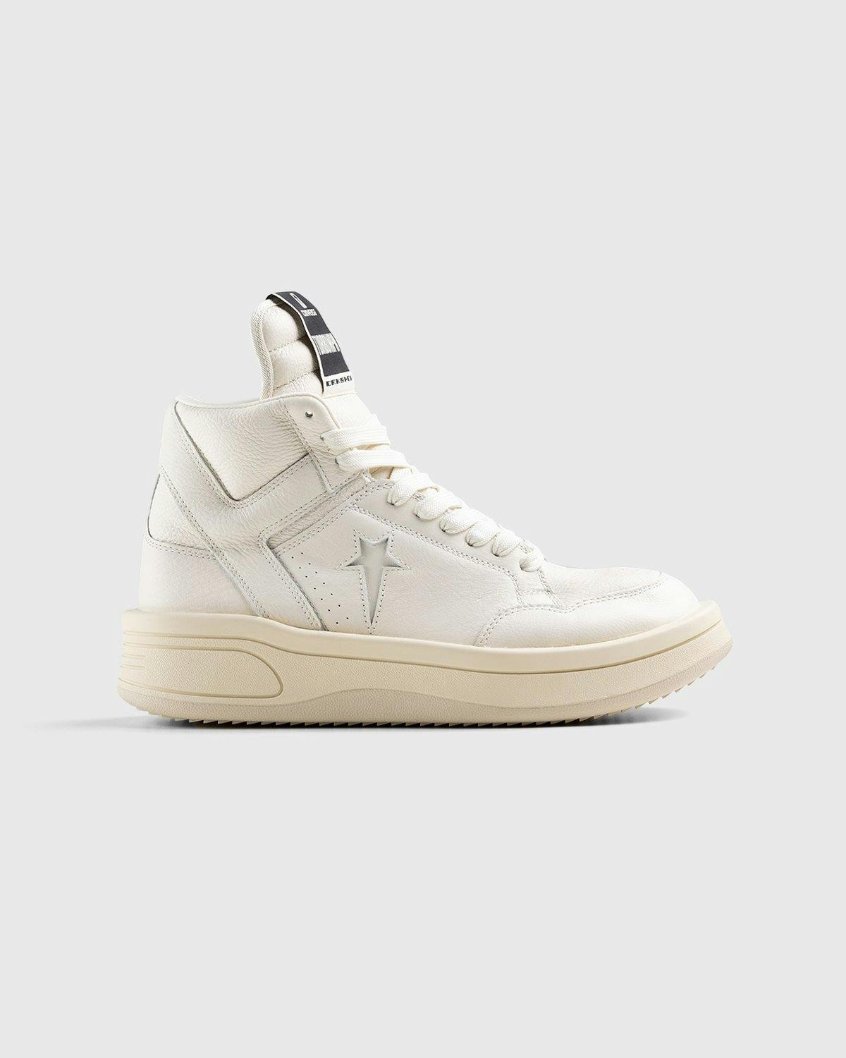 Converse x Rick Owens - TURBOWPN Egret/Egret/Cloud Cream - Footwear - White - Image 1